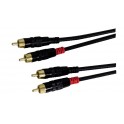 CAVO 2X RCA SPINA/2X RCA SPINA 10M PROFESS AUDIO MUSIC