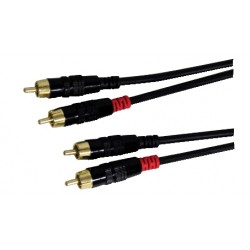 CAVO 2X RCA SPINA/2X RCA SPINA 10M PROFESS AUDIO MUSIC
