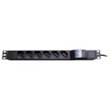 MULTIPRESA RACK 6P SCHUKO CAVO 1,8M  MAGNETOTERM  GBC