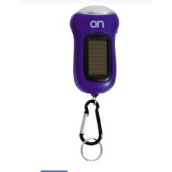 TORCIA 3 LED RIC C/DINAMO+P SOLARE BLU 