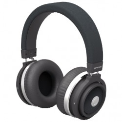 CUFFIA BLUETOOTH TESSUTO NERA I SNATCH NOOMA  CUFFIE WIRELESS BLUETOOTH CON MICROFONO INTEGRATOIN TESSUTO PER SMARTPHONE, TABL