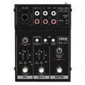 MIXER 2 CANALI CON INTERFACCIA USB MMX111USB