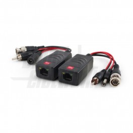 Video Power Data Balun pass  1ch HD RJ45 