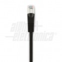 Cavo di rete Patch in Rame Cat  5e Nero Cavo di rete Patch in Rame Cat  5e Nero U/UTP 1m