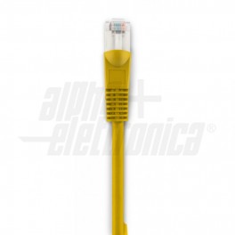 CAVO UTP CAT5E 1,0M SP SP RA/C GIALLO 