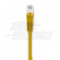 CAVO UTP CAT5E 1,0M SP SP RA/C GIALLO 