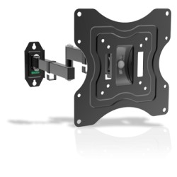 Supporto universale per FLAT TV 23 37  KG 25   2 BRACCI   3 SNODI CON LIVELLA  dist  max muro 500mm