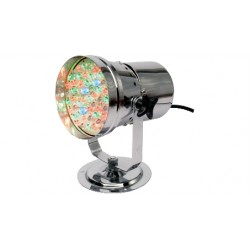 PIN SPOT LED CROMATO MULTICOLO 
