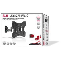 Supporto universale per FLAT TV 23 37  KG 25   2 BRACCI   3 SNODI CON LIVELLA  dist  max muro 500mm