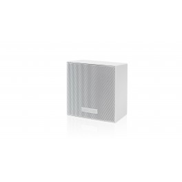 COPPIA ALTOPARLANTI BIANCO  100 V Diffusore acustico 2 vie  Cabinet in polipropilene  Potenza 25 W RMS / 50 W musicali su 8 Ohm,