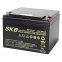 BATTERIA AL PIOMBO SKB 12V/26A 166 x 175 x 125   125 mm 