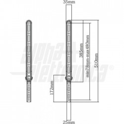 SUPPORTI UNIVERSALI PER SOUND BAR 