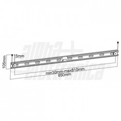 SUPPORTO UNIVERSALE PER SOUND BAR 