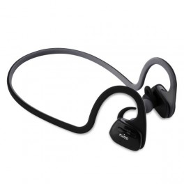 Puro Auricolare Stereo Bluetooth Sport  Action  con archetto ergonomico+Tasto Risposta+Vol  Grigio