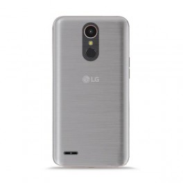 Puro Custodia Ultra Slim  0 3 Nude  per LG K10 2017 5 3  Trasparente