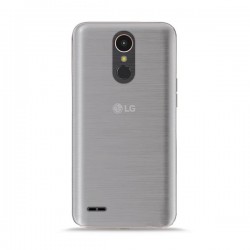 Puro Custodia Ultra Slim  0 3 Nude  per LG K10 2017 5 3  Trasparente