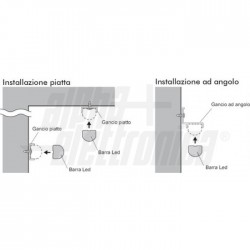 Barra Led 275mm 4W 310Lm 4000K 230Vac 