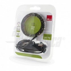 Kit nastro led input 5V USB 4000K 
