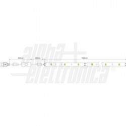 Kit nastro led input 5V USB 4000K 