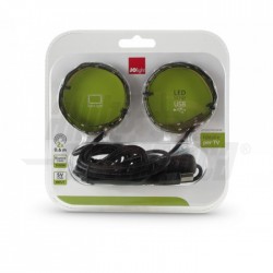 Kit 2 nastri led input5V USB 3000K 