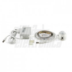 Kit nastro led con sensore PIR 3000K 