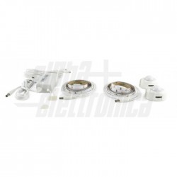 Kit 2 nastri led con sensori PIR 3000K 