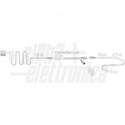 Kit nastro led regolabile 3000 6000K 