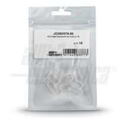 Kit 2 tappi trasparenti da incoll pr 78 