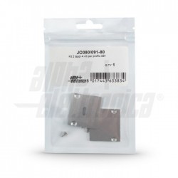 Kit 2 tappi 4 viti per profilo 091 