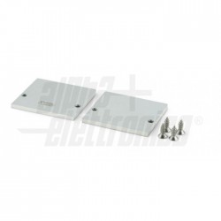 Kit 2 tappi 4 viti per prof 091Vite cent 