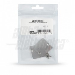 Kit 2 tappi 4 viti per prof 091Vite cent 