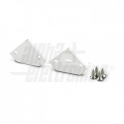 Kit 2 Tappi e 4 Viti x prof Bianco 152 