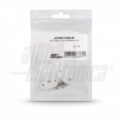 Kit 2 Tappi e 4 Viti x prof Bianco 152 