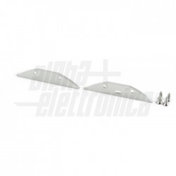 Kit 2 tappi 4 viti per profilo 160 