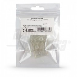 Clip di fissaggio a molla x prof 172 1Pz 