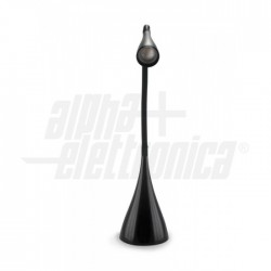 LAMPADA DA TAVOLO LED TOUCH STEP NERA