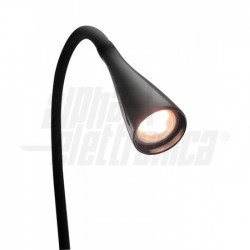 LAMPADA DA TAVOLO LED TOUCH STEP NERA