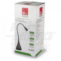 LAMPADA DA TAVOLO LED TOUCH STEP NERA