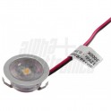 MINI SPOT LED 12V PLAST TRASP  