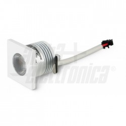 FARETTO LED 3W 700MA 3000K QUA 