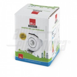 Faretto led 2W 500mA 4000K Rot  Alim inc 