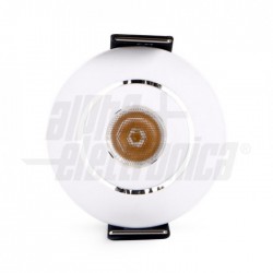 Faretto led 2W 500mA 3000K Rot  Alim inc 