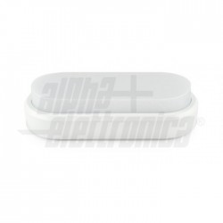 Plaf Led Ovale 105mm 12W 230V 4000K Bia 