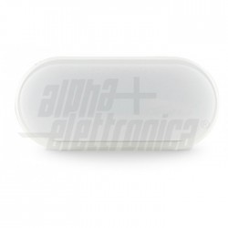 Plaf Led Ovale 105mm 12W 230V 4000K Bia 