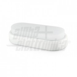 Plaf Led Ovale 105mm 12W 230V 4000K Bia 