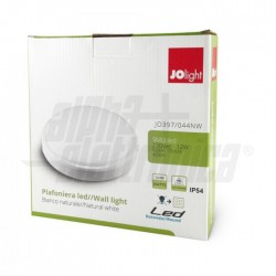 Plaf Led Roton 211mm 12W 230V 4000K Bia 