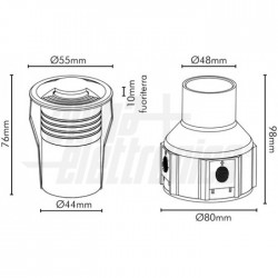 FAR INCAS 2VIE 24VDC 2W IP67 3 