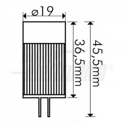 LAMP LED G4 12V 2W 330° 3800 4 
