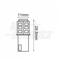 LAMP  LED AUTOMOTIVE ATT  T10 10 30 VOLT BIANCO FREDDO