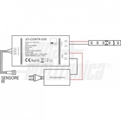 CONTROLLER CON INTER IR DIMMER 
